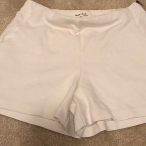 White Spandex Shorts